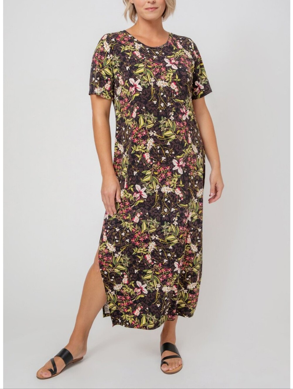 [NWT] Leota Eva Floral Maxi Dress
